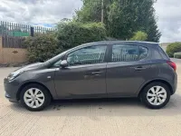Used Vauxhall Corsa Design Edition 70 HP (51 kW) 2015 Grey Hatchback