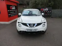 Used Nissan Juke N-Connecta 110 HP (80 kW) 2016 White SUV