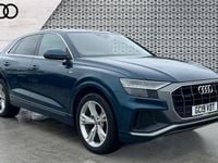 Used Audi Q8 S-Line 286 HP (210 kW) 2019 Blue SUV