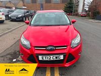 Used Ford Focus Zetec 2012 Red Estate