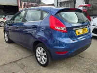 Used Ford Fiesta Zetec 2010 Blue Hatchback