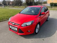 Used Ford Focus Zetec 2014 Red Hatchback
