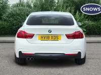 Begagnad BMW 420 M Sport 190 HK (139 kW) 2018 Vit Sportkupé