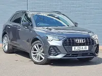 Used Audi Q3 Black Edition 150 HP (110 kW) 2021 Grey SUV