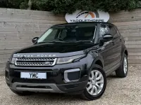 Begagnad Land Rover Range Rover evoque SE 2016 Svart SUV