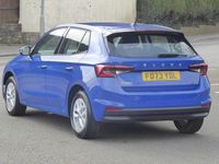 Used Skoda Fabia Comfort 110 HP (80 kW) 2023 Blue Hatchback