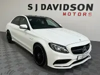 Used Mercedes C63 AMG AMG 2016 White Sedan