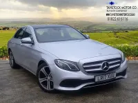 Begagnad Mercedes E220 Premium 194 HK (142 kW) 2017 Silver Sedan