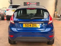 Used Ford Fiesta Zetec 82 HP (60 kW) 2014 Blue Hatchback