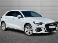 Used Audi A3 e-tron S-Line 204 HP (150 kW) 2022 White Hatchback
