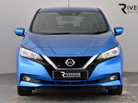 Used Nissan Leaf Tekna 110 kW (150 HP) 2019 Blue Hatchback