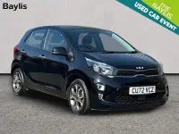 Used Kia Picanto 67 HP (49 kW) 2022 Black Hatchback