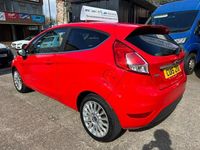 Used Ford Fiesta Titanium 2015 Red Hatchback