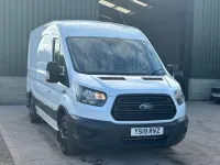 Used Ford Transit 130 HP (95 kW) 2019 White Van
