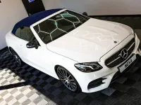 Begagnad Mercedes E350 AMG line 313 HK (230 kW) 2019 Vit Cab