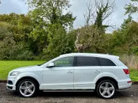 Used Audi Q7 S-line plus 245 HP (180 kW) 2014 White SUV