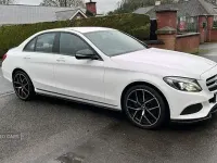 Used Mercedes C220 2017 White Sedan