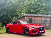 Used Jaguar XE R-Dynamic 250 HP (183 kW) 2021 Red Sedan