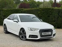 Used Audi A4 S-Line 2016 White Sedan