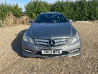 Used Mercedes E220 170 HP (125 kW) 2013 Silver Coupe
