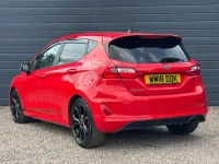Used Ford Fiesta ST-Line 100 HP (73 kW) 2018 Red Hatchback