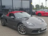 Used Porsche 718 Boxster 300 HP (220 kW) 2017 Grey Cabriolet