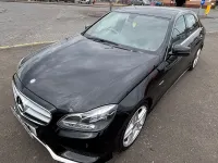 Begagnad Mercedes E220 AMG line 177 HK (130 kW) 2014 Svart Sedan