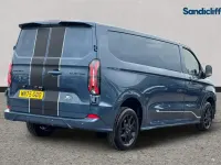 Used Ford Transit Custom Sport 170 HP (125 kW) 2025 Chrome blue Van