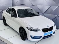 Used BMW 218 Sport Line 150 HP (110 kW) 2017 White Coupe