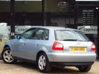 Used Audi A3 Comfort 125 HP (91 kW) 2001 Blue Hatchback