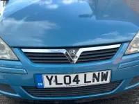 Used Vauxhall Corsa Design Edition 2004 Blue Hatchback