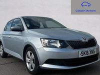 Used Skoda Fabia SE 90 HP (66 kW) 2016 Silver Hatchback