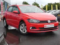 Used VW Polo SE 64 HP (47 kW) 2018 Red Hatchback