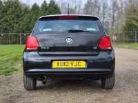 Used VW Polo SE 85 HP (62 kW) 2010 Black Hatchback