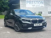 Used BMW 116 Sport Line 116 HP (85 kW) 2022 Black Hatchback