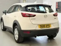 Used Mazda CX-3 105 HP (77 kW) 2018 White SUV