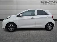 Used Kia Picanto 66 HP (48 kW) 2016 White Hatchback