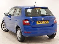 Used Skoda Fabia SE 75 HP (55 kW) 2019 Blue Hatchback