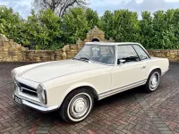 Used Mercedes 230 1966 White Cabriolet