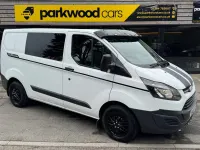 Used Ford Transit Custom 105 HP (77 kW) 2018 White Van
