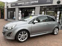 Used Vauxhall Corsa SRi 100 HP (73 kW) 2014 Silver Hatchback