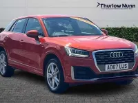 Used Audi Q2 S-Line 150 HP (110 kW) 2017 Orange SUV