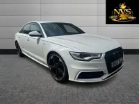 Used Audi A6 Black Edition 2013 White Sedan