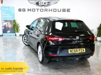 Used Seat Leon FR Sport 130 HP (95 kW) 2019 Black Hatchback