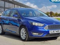 Used Ford Focus Titanium 125 HP (91 kW) 2017 Blue Hatchback