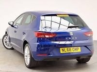 Used Seat Leon SE Dynamic 115 HP (84 kW) 2018 Blue Hatchback