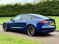 Used Tesla Model 3 Performance 461 kW (627 HP) 2019 Blue Sedan