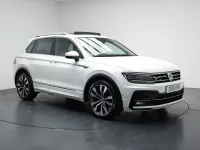 Used VW Tiguan R-line 150 HP (110 kW) 2019 White SUV