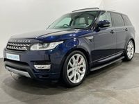 used Land Rover Range Rover Sport T 3.0 SDV6 HSE 5d 288 BHP Loire Blue / Indus Contrast Roof 72269 Miles SUV