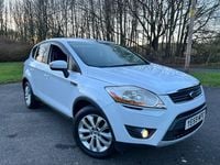 Used Ford Kuga Zetec 136 HP (100 kW) 2009 White SUV